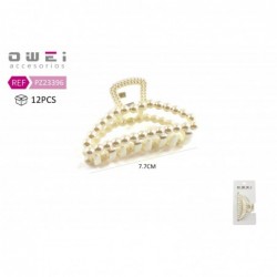 PINZA DE PELO 7.5CM 12/U...