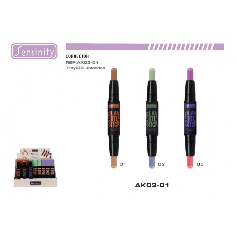CORRECTOR DUO C/TESTER 36/U SENS.
