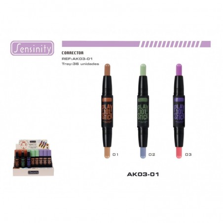 CORRECTOR DUO C/TESTER 36/U SENS.