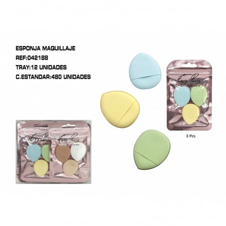 3 MINIS BORLAS DE MAQ.LATEX 12/U