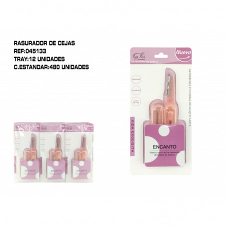 PACK RASURADOR DE CEJAS 12/U