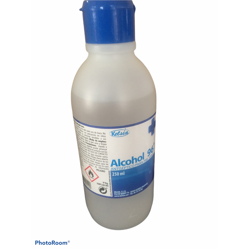 ALCOHOL 96 250ML KELSIA