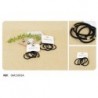 GOMAS 4U NEG.7CM 24/U GM15033A