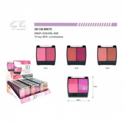 COLORETE 3D DOBLE 24/U