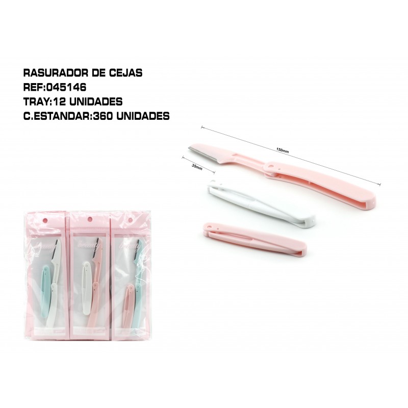2 RASURADOR DE CEJAS 12U