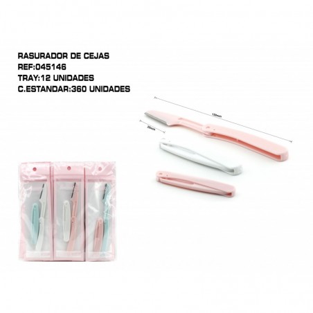 2 RASURADOR DE CEJAS 12U