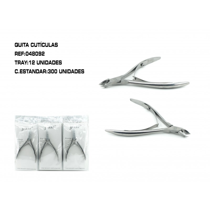 CORTACUTICULAS ACERO 12U