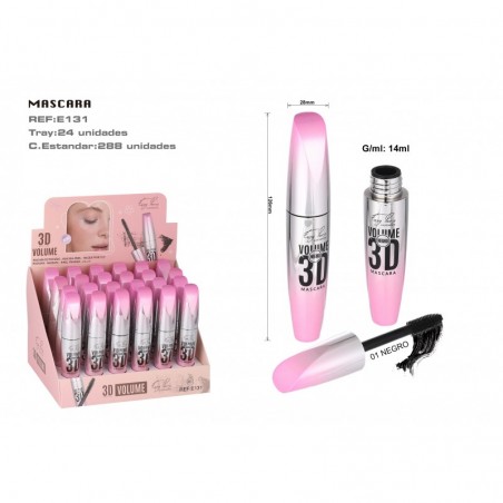 MASCARA 3D VOLUME WATEPROOF 24/U