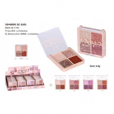 PALETA SOMBRAS 24/U