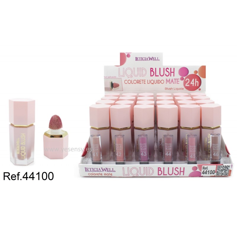 LIQ.BLUSH COLORETE MATE 24H 24/U 44100