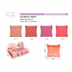 COLORETE MATTE 24/U