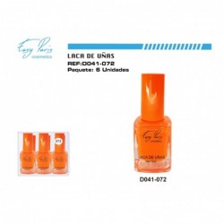 LACA DE UÑAS NARANJA FOSF 6/U