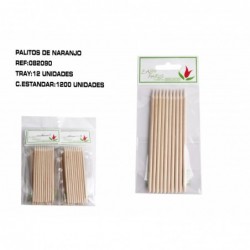 PALILLO NARANJO 12X150/P