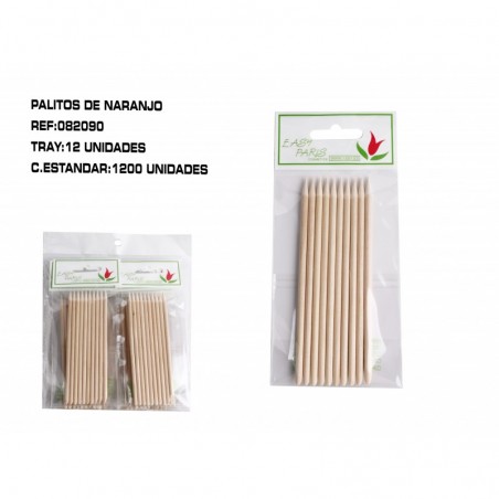 PALILLO NARANJO 12X150/P