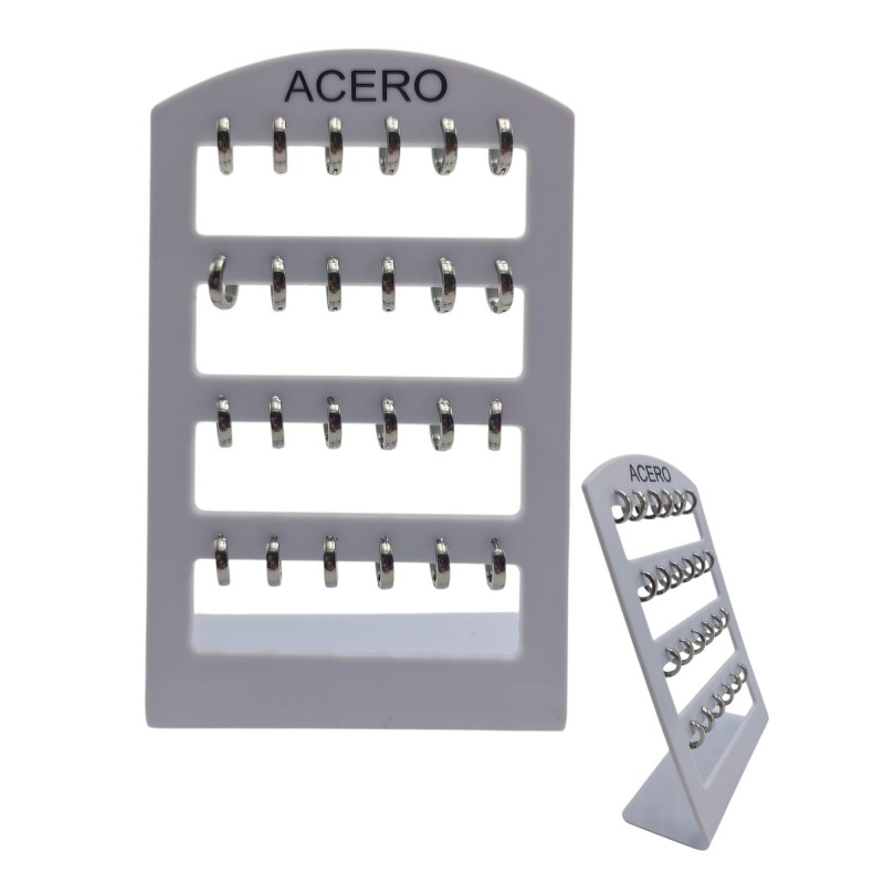 PENDIENTES ACERO 12/P NS
