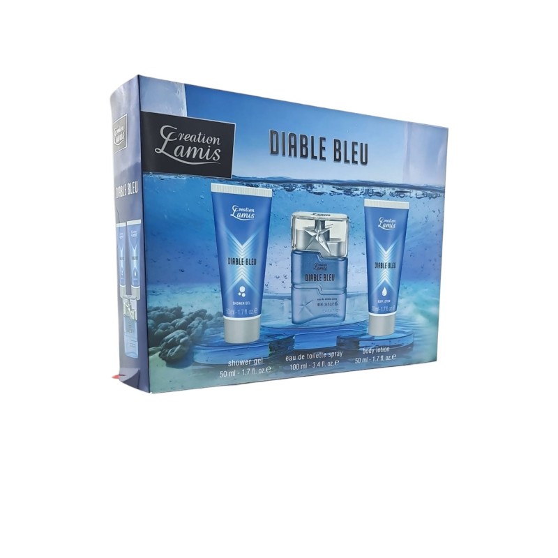 EST.DIABLE BLEU 3PZA EAU+GEL+FACE WASH