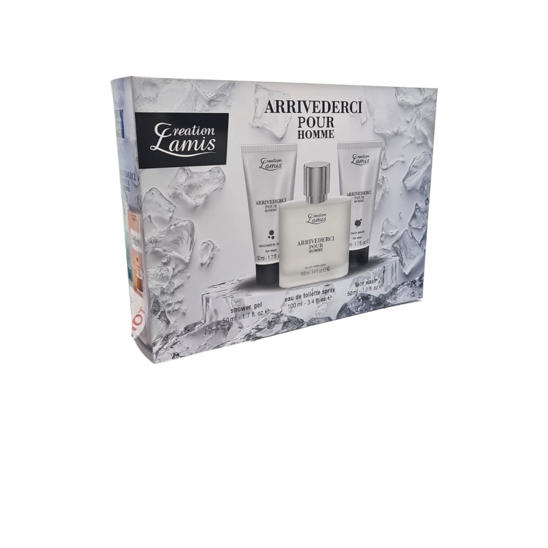 EST.ARRIVEDERCI 3PZA EAU+GEL+FACE WASH