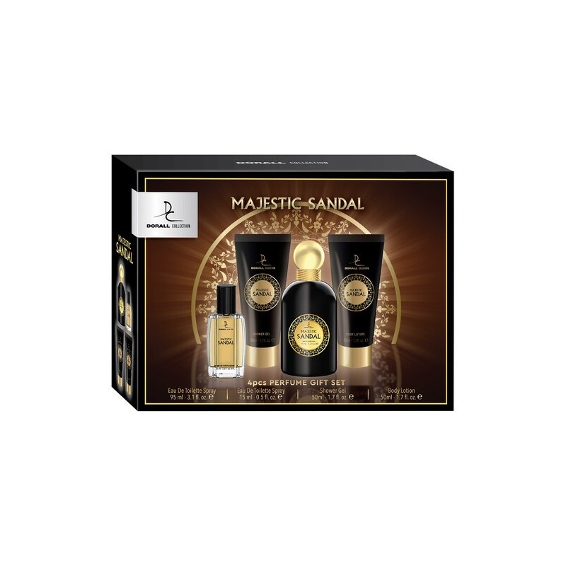 EST.MAJESTIC SANDAL EAU 100ML+15ML+GEL+LOCION