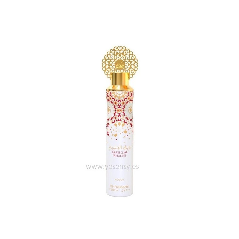 AMB.SPRAY ARABE BAREEQ AL KHALEEJ NUSUK 300ML.