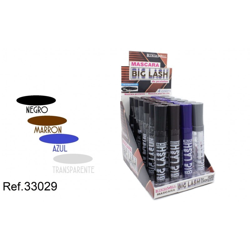 MASCARA PESTAñA 4COLORES. 33029 24/U