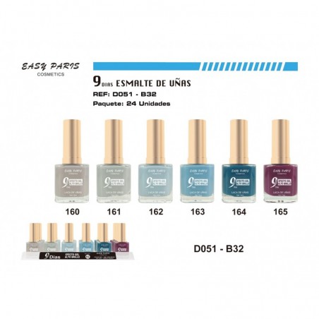 LACA DE UÑAS 9 DIAS 24/U
