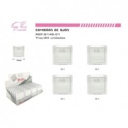 S.DE OJOS BLANC. MATTE 24/U