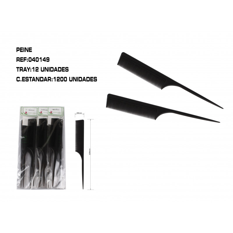 PEINE PUA 22.5CM 12/U