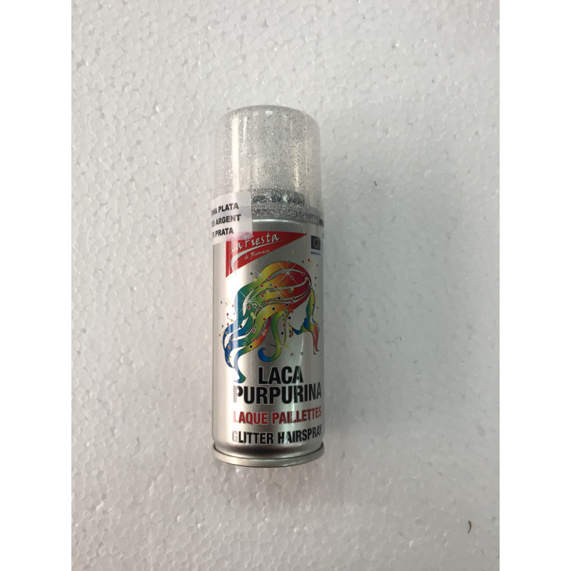 LACA PURPURINA PLATA 100ML XIOMARA