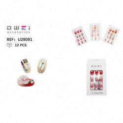 UÑAS POSTIZAS 12/U U28091 OW