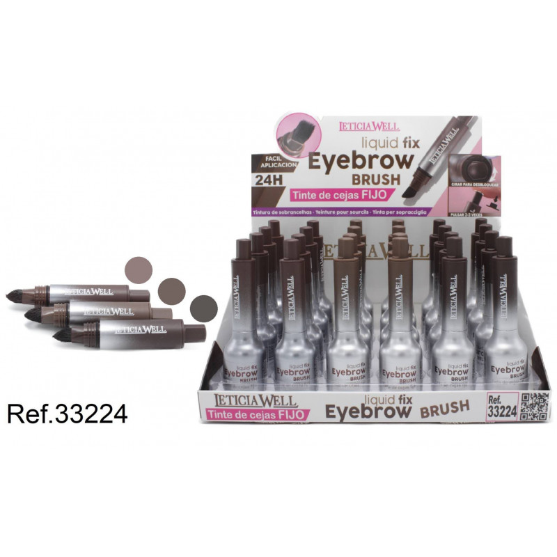TINTE CEJAS LIQUID FIX EYEBROW 24U 33224