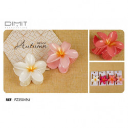 PINZA DE PELO FLOR 12/U...