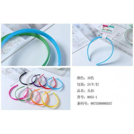 DIADEMAS 1.2CM 24/U 8055-1