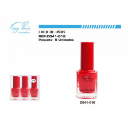 LACA DE UÑAS ROJO 6/U