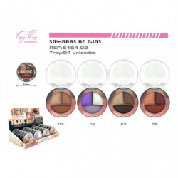 SOMBRA DE OJOS 3 COLORES. 24/U