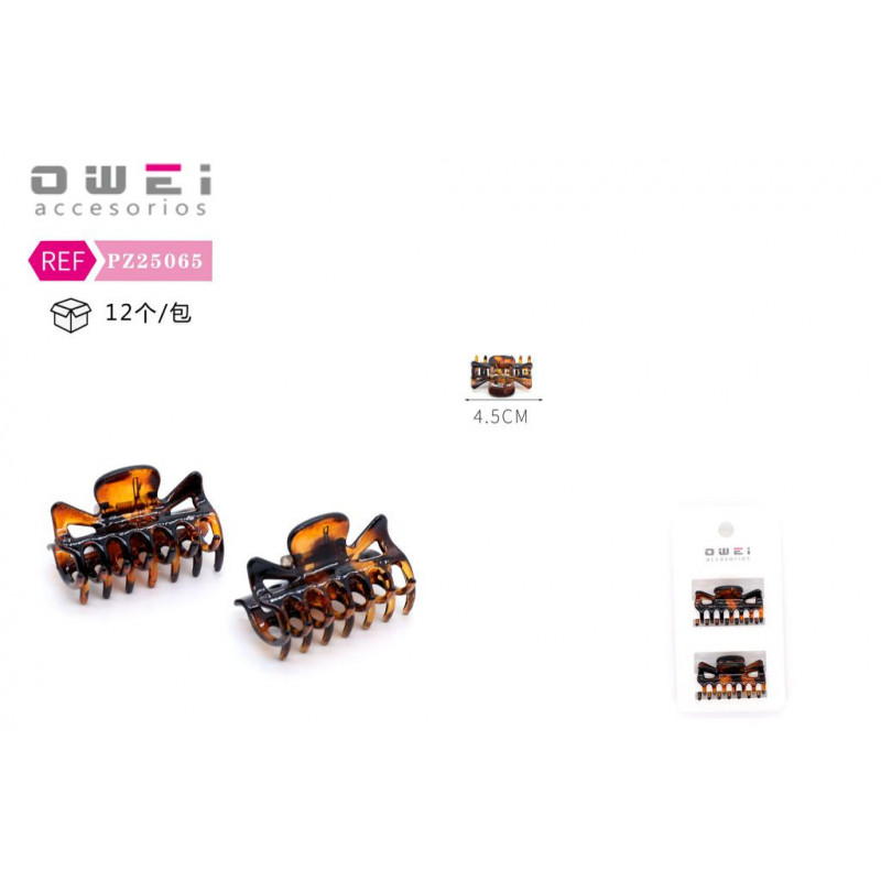 PACK2 PINZAS 4.5CM 12/U PZ25065