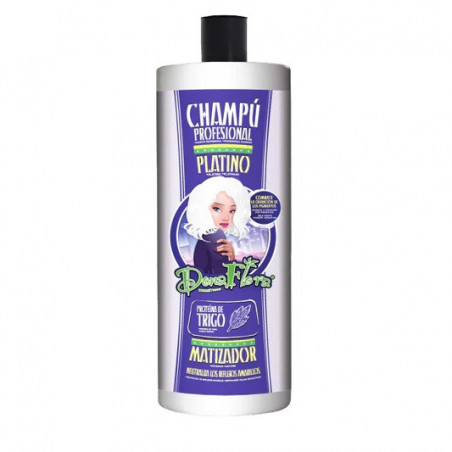 DOÑA FLORA CHAMPU PLATINO 1000ML