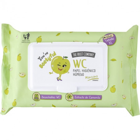 THE FRUIT COMPANY TOALLITAS WC MANZANA