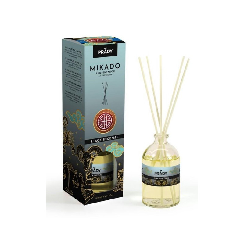 MIKADO AMB. BLACK INCIENSE PRADY 100ML