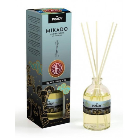 MIKADO AMB. BLACK INCIENSE PRADY 100ML