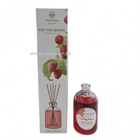 STICKS AMBIEN. FRUTOS ROJOS 100ML