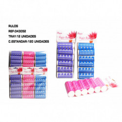RULOS AGUA CALIENTE 2.5CM 12/U