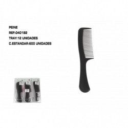 PEINE NGR C/MANGO 12/U