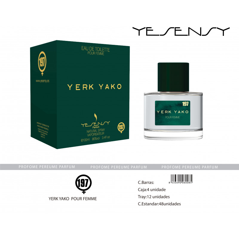 YERK YAKO POUR FEMME SENSINITY