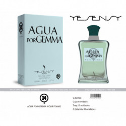 AGUA POR GEMMA  POUR FEMME...