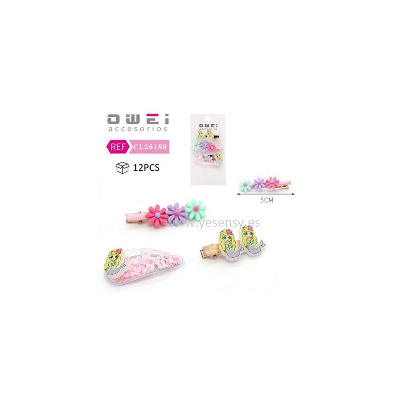 PACK CLIPS 3PCS 12/U CL26188