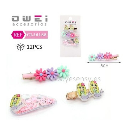 PACK CLIPS 3PCS 12/U CL26188