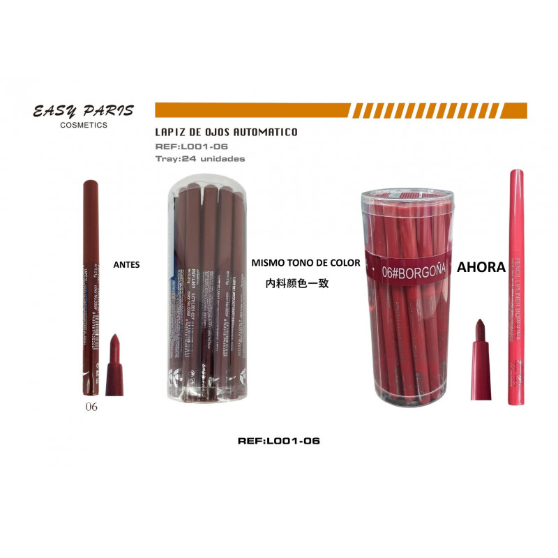 PERFILADOR MARRON ROJIZO 24/U