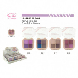 S.DE OJOS 4 COLORES 24/U
