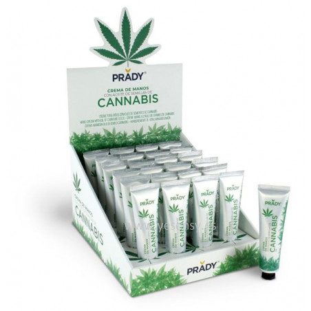 CREMA DE MANOS C/OIL SEMILLAS CANNABIS 24/U PRADY