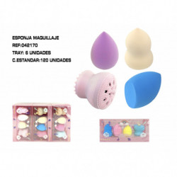PACK ESPONJA DE MAQ. 6/U